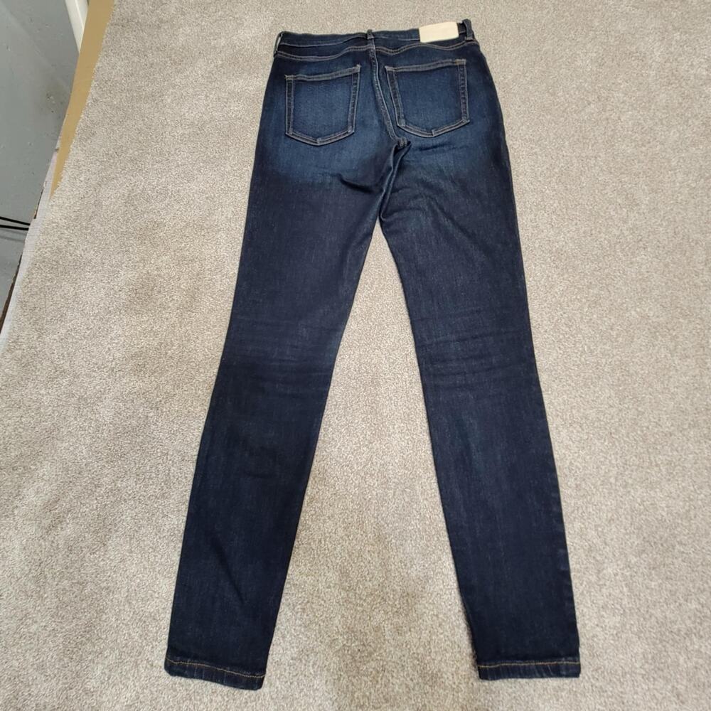 Everlane Women's Skinny Jeans - Dark Blue Indigo Wash